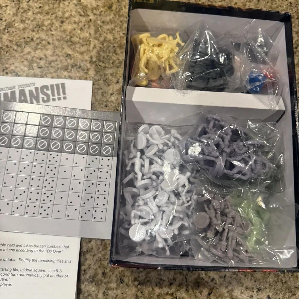 Send More Humans!!! Bloody As Hell Board Card Game Twilight Creations Open Box